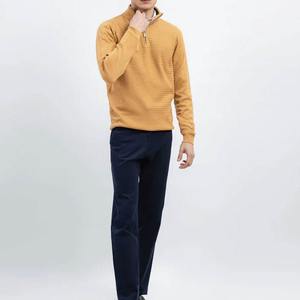 Sudaderas Personalizadas con Media Cremallera para Hombre, Secado Rápido, Cuello Redondo, para Entrenamiento Deportivo, Chaqueta para Correr, Logotipo Bordado, Deportes de Invierno - Product Image 5