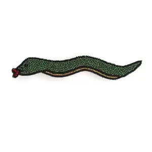 La migliore qualità del nuovo Design lingotti spille di filo all'ingrosso spille di perline a basso prezzo bella spilla di serpente di moda #00748547425