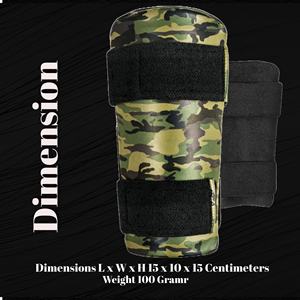 Protège-coudes en cuir PU de qualité supérieure avec protection en plastique solide Coussinets de frappe de cricket confortables pour le sport - Product Image 4