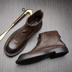 Zapatos Casuales Ligeros con Plantilla Absorbente de Sudor y Estructura Flexible, Zapatos Diarios para Hombre, Zapatos de Cuero - Product Image 3