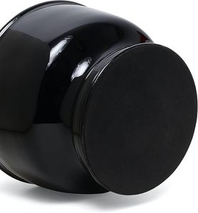 Urnes funéraires modernes en métal noir pour cendres humaines - Qualité supérieure, écologiques - Product Image 4
