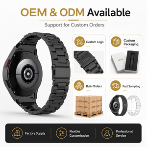 Cinturino per Orologio in Acciaio Inossidabile Solido, Bracciale a Maglie Metalliche Compatibile con <span class=keywords><strong>Samsung</strong></span> Galaxy <span class=keywords><strong>Watch</strong></span> <span class=keywords><strong>4</strong></span> Classic 46mm, Produttore OEM Personalizzato - Product Image 6