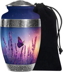 Urne de crémation papillon pour cendres humaines Femme adulte, urnes pour cendres humaines Grandes urnes de crémation pour cendres Homme adulte - Product Image 1