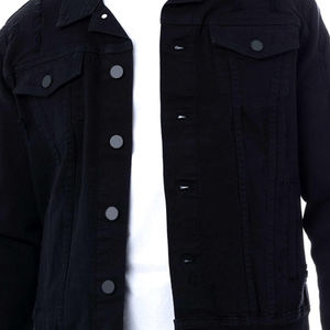 Chaquetas vaqueras informales para hombre más vendidas, chaquetas de hombre de talla personalizada, Chaquetas vaqueras informales de Hip Hop de tendencia superior para hombre a bajo precio - Product Image 5