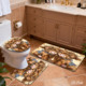 Custom Printed <b>Mat</b> <b>Bathroom</b> Rug <b>Set</b> for <b>Bathroom</b> Non-Slip Shower Curtain Bath <b>Mat</b> - Product Image 6