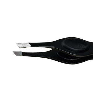 Pince à épiler droite WORLD PRECISION SURGICAL en acier inoxydable, légère, à pointe fine, avec poignée confortable, réutilisable pour les poils des sourcils - Product Image 4