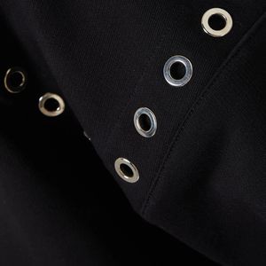 Sudaderas con Capucha Extra Grandes con Cremallera, Logotipo en Relieve, Impresión 3D, Ojales Metálicos Porosos Ecológicos Personalizados para Ropa de Hombre - Product Image 4