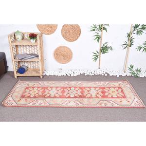 พรมตุรกีโบราณสีเบจสีแดงคลาสสิกพื้นที่ขนาดใหญ่9x12สี่เหลี่ยมผืนผ้าการเย็บปะติดปะต่อกันวัสดุขนสัตว์ยางสำหรับตกแต่งห้องโถงห้อง - Product Image 2