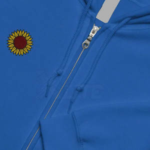 Sudadera con Capucha de Primera Calidad, con Cierre Completo, Bordado, 100% Algodón, Invierno, Costuras Duraderas, Tela Suave al Tacto, para Ropa Urbana - Product Image 6