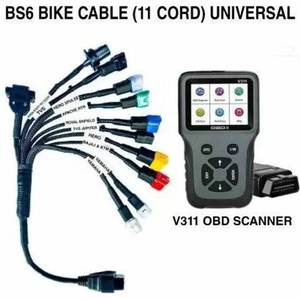 Rinku Motors FREEFACE V311 <b>OBD</b> Scanner and BS6 Bike <b>OBD</b> II Scanner Professional Car Motorcycle <b>Diagnostic</b> <b>Tool</b> Code Reader - Product Image 3