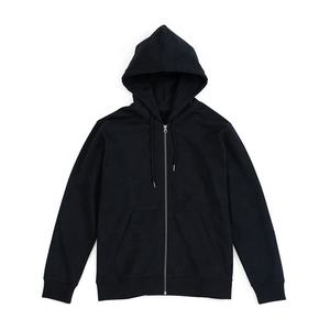 Sweat à capuche personnalisé avec fermeture éclair pour hommes, sweat à capuche en polyester lourd de haute qualité pour hommes, vente en gros de sweats à capuche de style simple pour hommes, 2025 - Product Image 2