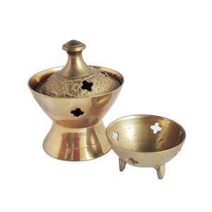 Brass Antique <b>Incense</b> <b>Burner</b> Affordable Price Metal Crafts Decorative Censer Hot Sales Tabletop Display <b>Incense</b> Holder Diffuser - Product Image 1