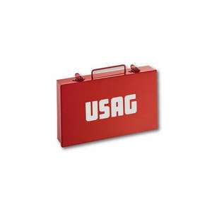 Caja de Herramientas Vacía de Acero Usada, Tamaño M - Product Image 1