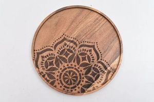 Assiettes à sushi jetables en bois de mangue de la meilleure qualité Assiette à dîner en feuille de palmier pour un usage domestique en toute sécurité - Product Image 2