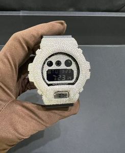 <b>Mens</b> Moissanite Rubber <b>Watch</b> Octagon Designer Automatic Hip Hop Luxury Custom Wristwatch - Product Image 3