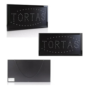LED <b>Light</b> <b>Up</b> <b>Sign</b> for Cakes, Hanging Business Illuminated <b>Sign</b> - Assorted Colors - Product Image 3