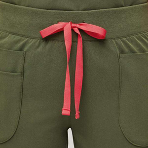 Nouvel Arrivage Unisexe Hôpital Scrubs À Manches Courtes Fermeture Éclair Lavable Respirant Toile Médecin Uniformes Confortable Pratique Sans Couture - Product Image 6