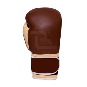 Guantes de boxeo impermeables de cuero de alta calidad para entrenamiento y kick boxing Cierre de gancho y bucle Tamaños personalizables - Product Image 4