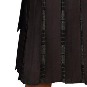 Venta de fábrica Kilt híbrido para hombres Logotipo personalizado Vestido de moda tradicional escocés Precio al por mayor Barato - Product Image 5
