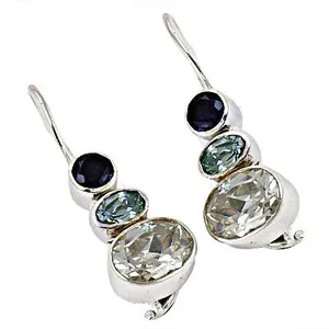Boucles d'oreilles pendantes tendance plaquées or 14 carats pour femmes avec perle et diamant pour mariages et fêtes - Product Image 1