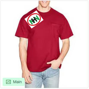 เสื้อยืดพิมพ์โลโก้เสื้อยืดแขนสั้นเปล่าพิมพ์ลายเสื้อยืดบังคลาเทศ - Product Image 1