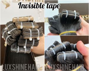 Cinta INVISIBLE INS, extensiones de cabello Virgen sin procesar, de larga duración, vietnamita - Product Image 2