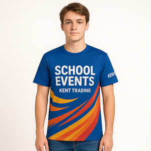 Tùy chỉnh hoàn toàn thăng hoa 100% <span class=keywords><strong>polyester</strong></span> nhanh khô thoáng khí T-Shirt OEM tổ chức sự kiện trang phục cho các hoạt động thể thao trường học in - Product Image 6