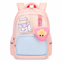 SUN EIGHT Sac à dos d'école primaire mignon de dessin animé pour garçons et filles, léger et imperméable, modèle 22286