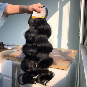 Extensiones de cabello Remy humano crudo 100%, paquete de ondas profundas sueltas de doble donante vietnamita con desprendimiento gratuito - Product Image 3