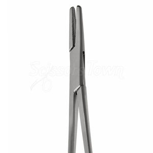Porte-aiguille Masson Instrument dentaire médical chirurgical en acier inoxydable dentelé à mâchoire de bouledogue de 10 pouces - Product Image 5