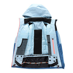 เสื้อแจ็คเก็ตสกีแบบแข็ง 3 ชั้น สำหรับผู้ใหญ่ ป้องกันลม ระบายอากาศได้ดี และกันลม เหมาะสำหรับเล่นสกีบนหิมะ - Product Image 3