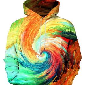 Sudadera con capucha OEM personalizada 100% de alta calidad para hombre con estampado 3D normalmente 88 a 92% poliéster y 8 a 12% Spandex 180 a 220 GSM - Product Image 1