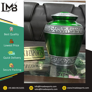 โกศอะลูมิเนียมเผาสำหรับผู้ใหญ่ขี้เถ้ามนุษย์วัสดุสารพัดสีสำหรับงานศพจากผู้ผลิตอินเดียที่เชื่อถือได้ - Product Image 6