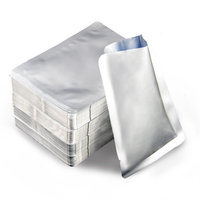 Sacs d'emballage en aluminium personnalisés avec logo couleur sur mesure, refermables à fermeture éclair, qualité alimentaire, thermoscellables pour café, thé, épices, médicaments