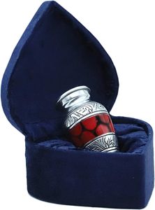 โกศแกะสลักชั้นดีสีแดงรอยัล - Product Image 3