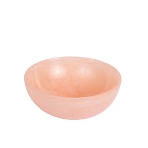 Factory Direct Customizable <b>Pink</b> Glaze Dinnerware Eco-Friendly Nordic Luxury Resin Salad Pottery Porcelain <b>Bowls</b> - Product Image 1