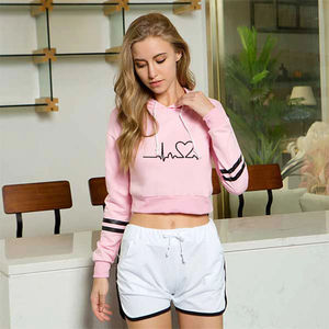 Sudadera con Capucha Corta Tie-Dye de Moda Urbana para Chicas - Sudadera Holgada con Capucha de Estilo Moderno - Product Image 6