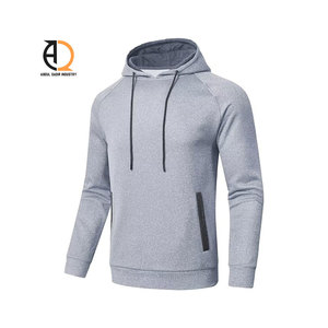 Fabrication conception personnalisée automne vente chaude hommes sweats à capuche décontracté 100% coton poche surdimensionné basket-ball régulier - Product Image 6
