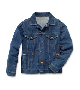Veste en jean sur mesure pour hommes de style de rue chic de printemps et d'automne, fournisseur de vêtements d'extérieur en denim sur mesure avec doublure Sherpa luxueuse - Product Image 3