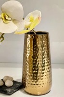 Moderne Metall-Blumenvase Dekorativ für Heim- und Hotel-Inneneinrichtung