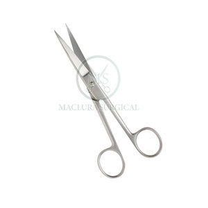 กรรไกรผ่าตัดสแตนเลสใบมีดคมคุณภาพสูงแบบแมนนวลออกแบบมาสำหรับการตัดเนื้อเยื่อที่สะอาดอย่างแม่นยำสำหรับห้องผ่าตัด - Product Image 2
