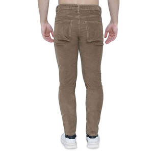 Gran oferta, pantalones de pana Cargo de peso medio para hombre, pantalones casuales de patrón recto más vendidos con bolsillos, cintura media de invierno - Product Image 2