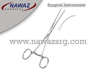 Produk kustom kualitas tinggi klem vaskular non-hadiah 15cm instrumen kardiovaskular baja tahan karat - Product Image 2