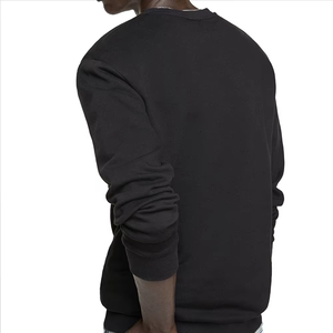 Sudadera de cuello redondo de manga larga con diseño en relieve 3D de color gris de primera calidad para hombre a la venta en precios bajos - Product Image 3