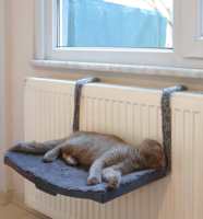 Lits pour chats perchoir 47x33 cm 15 kg fournitures rebord meubles accessoires intérieur chat fenêtre hamac perchoir lit pour chats d'intérieur