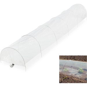 Kit de tunnel de jardin moderne de petite taille, type cloche, en PVC traité sous pression, aluminium, fer, acier, pour la croissance des plantes, utilisation hivernale, design pop-up - Product Image 2