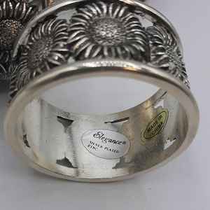 Ronds de serviette, ronds de serviette en rotin, ronds de serviette en osier, décor de table - Product Image 1