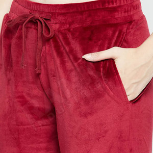 Survêtements en velours de coton pour femmes, ensemble décontracté 2 pièces, vêtements de détente doux et luxueux, logo personnalisé, livraison directe d'usine - Product Image 5