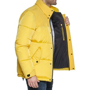 Veste bouffante imperméable et écologique coupe-vent avec logo personnalisé pour hommes High Street Winter Warm Outdoor Hiking Design Letter Oversized - Product Image 3