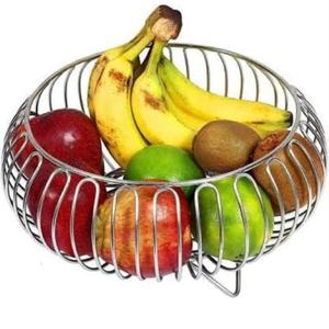 Corbeille à fruits de style contemporain, design moderne, panier en métal à 3 niveaux, rangement pour fruits, légumes, décoration de table - Product Image 4